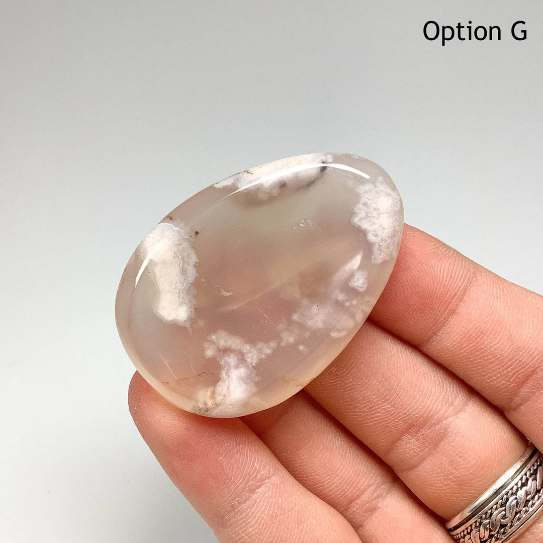 Worry Stone - Flower Agate - Rocks and Gems Canada