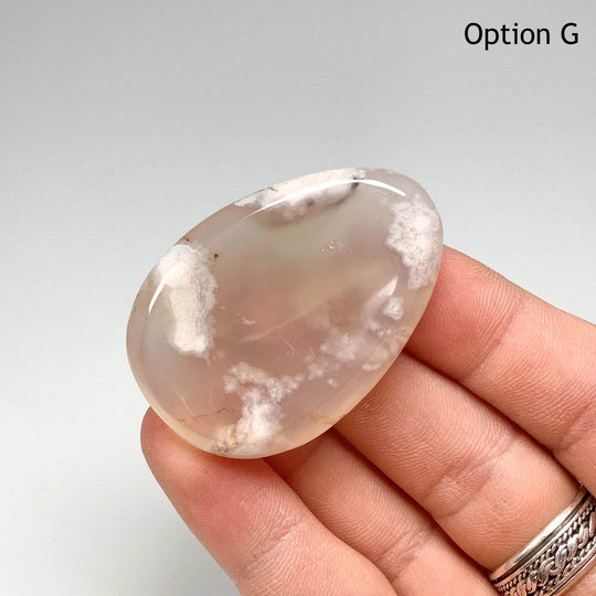 Worry Stone - Flower Agate - Rocks and Gems Canada
