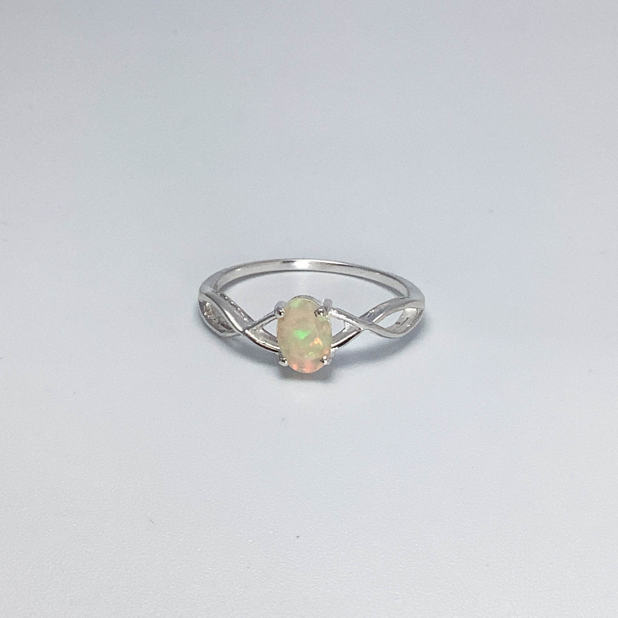 Fire Opal Ring - Rocks and Gems Canada