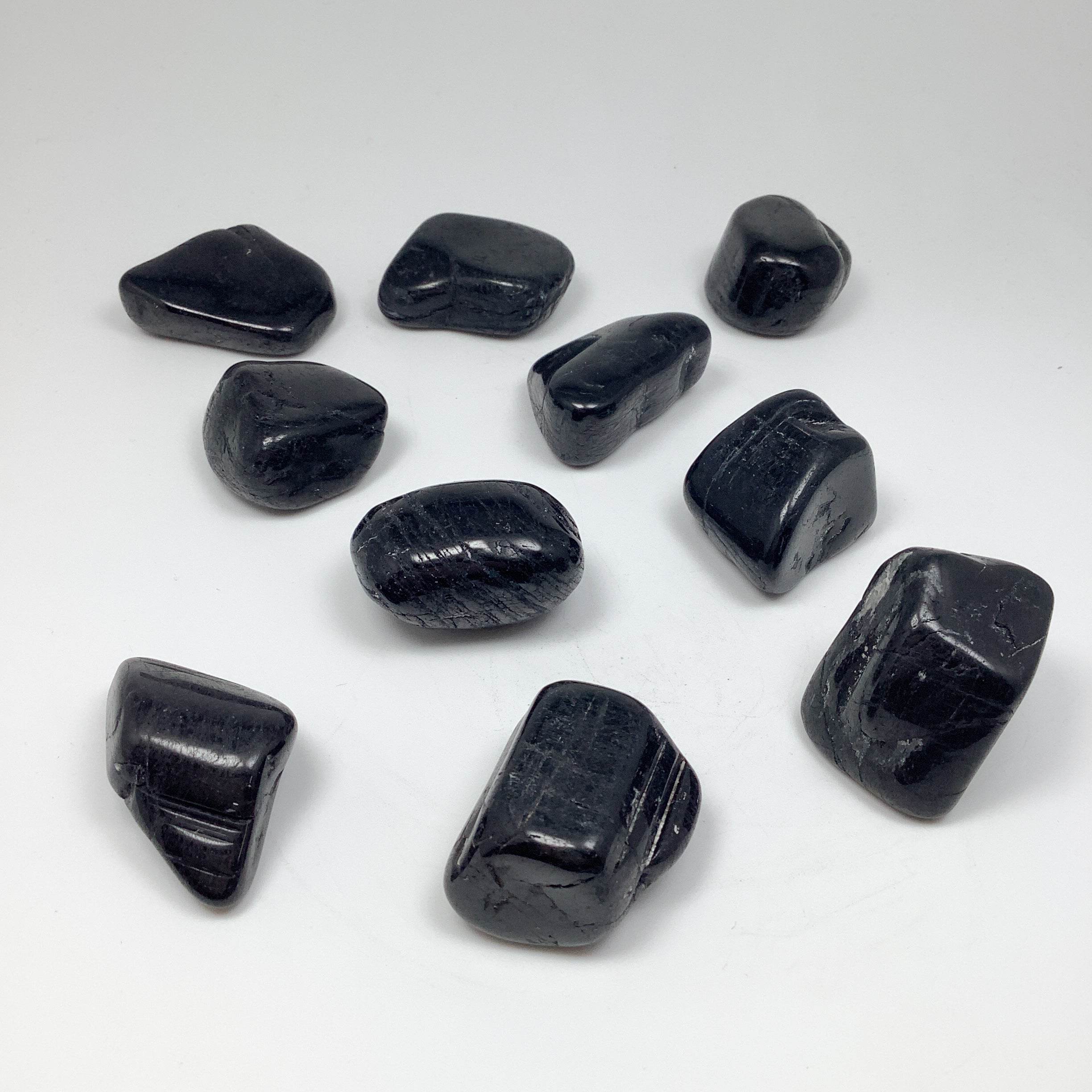 Black Tourmaline Tumble - Rocks and Gems Canada