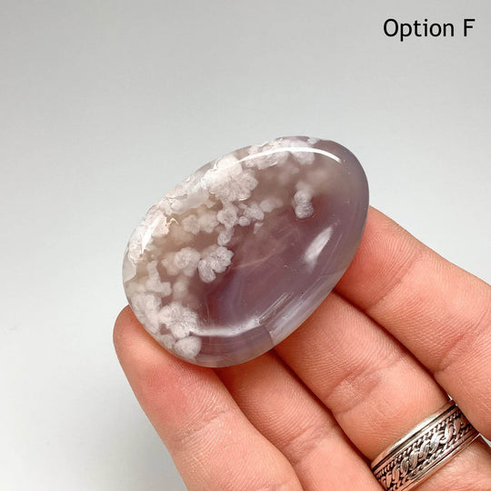 Worry Stone - Flower Agate - Rocks and Gems Canada