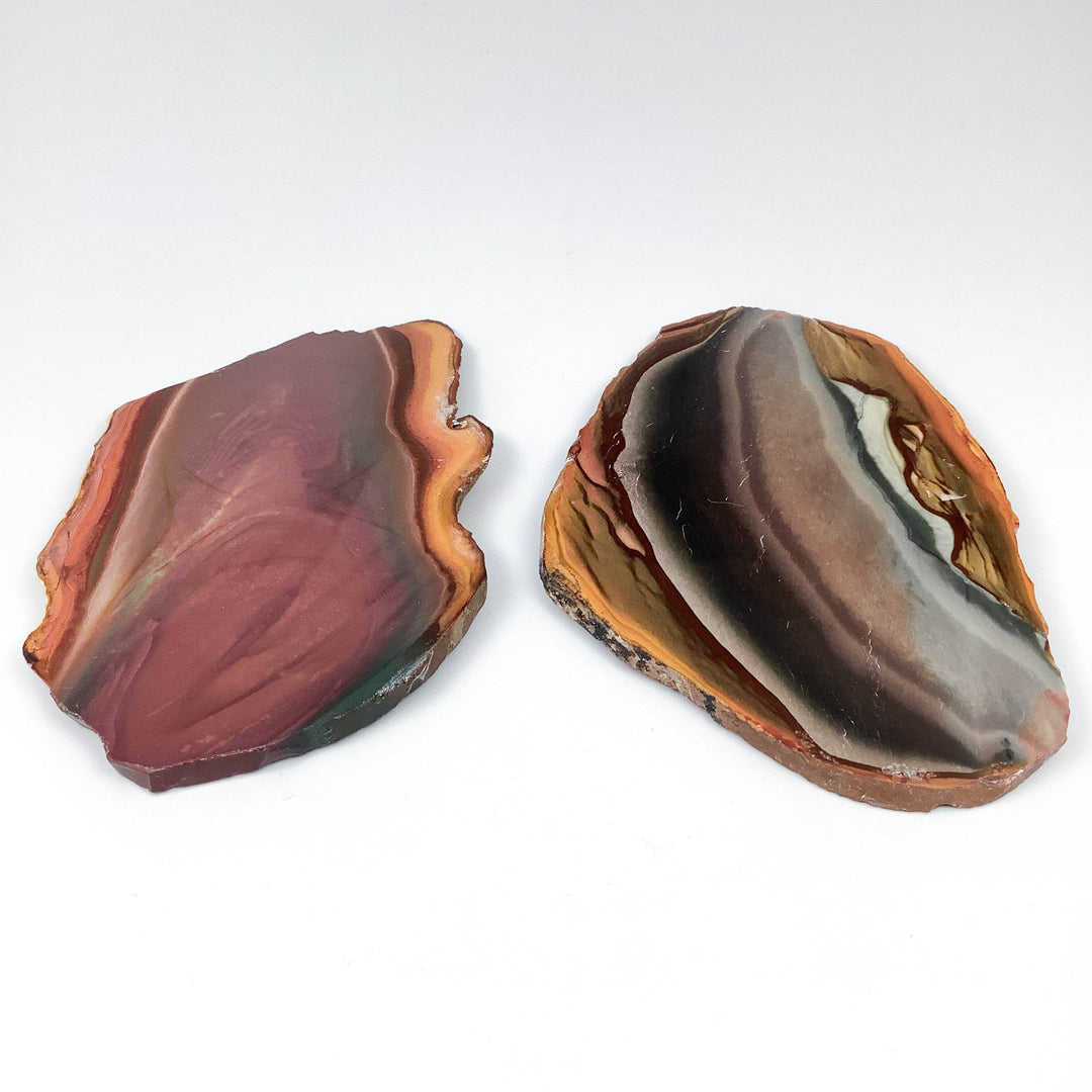 Polychrome Jasper Slice - Rocks and Gems Canada