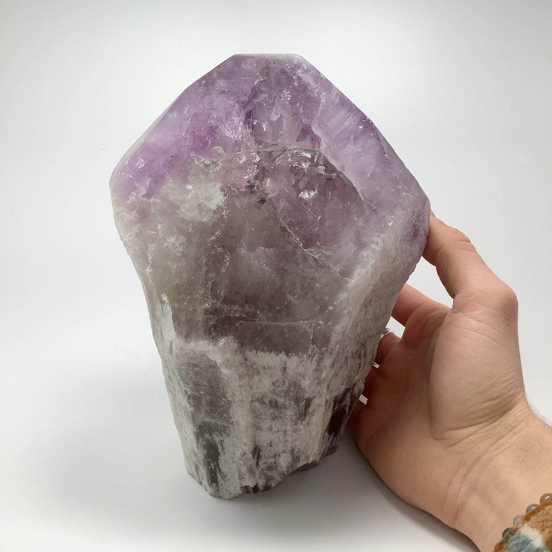 Rough Amethyst Lamp - Rocks and Gems Canada
