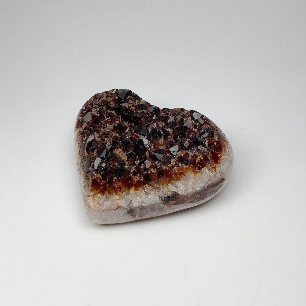 Citrine Druze Cluster Heart - Rocks and Gems Canada