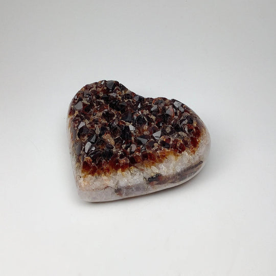 Citrine Druze Cluster Heart - Rocks and Gems Canada