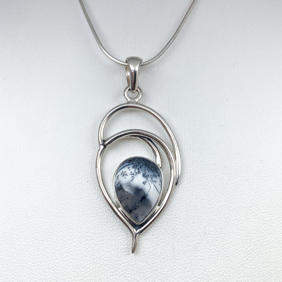 Dendritic Opal Pendant - Rocks and Gems Canada