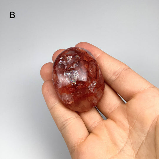 Red Hematoid Quartz Tumble - Rocks and Gems Canada