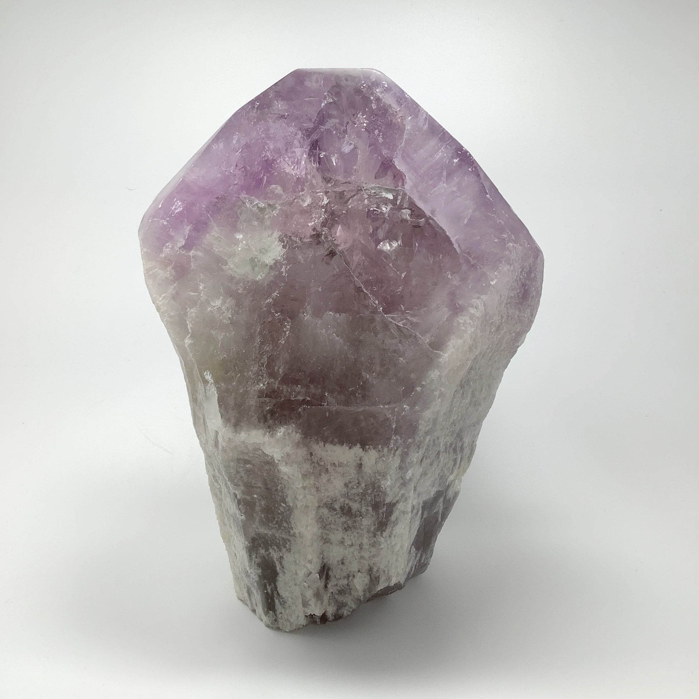 Rough Amethyst Lamp - Rocks and Gems Canada