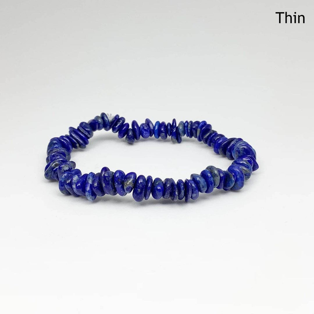 Lapis Lazuli Chip Beaded Bracelet - Rocks and Gems Canada