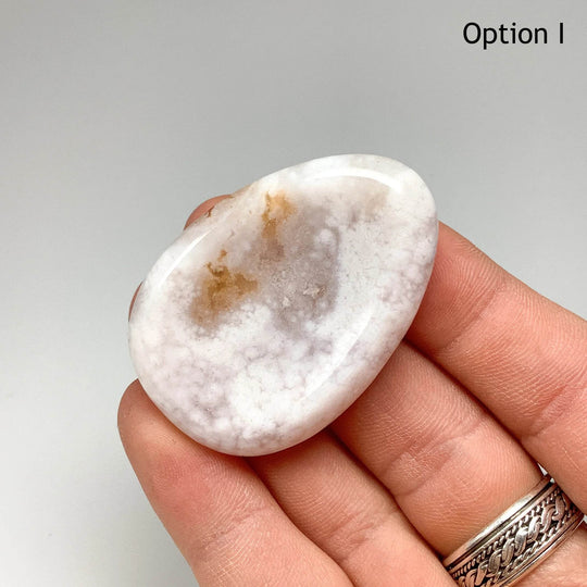 Worry Stone - Flower Agate - Rocks and Gems Canada