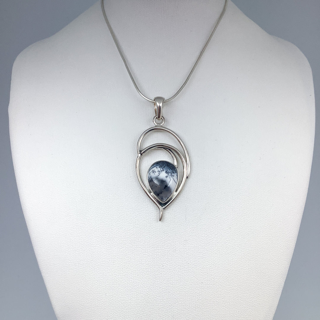 Dendritic Opal Pendant - Rocks and Gems Canada