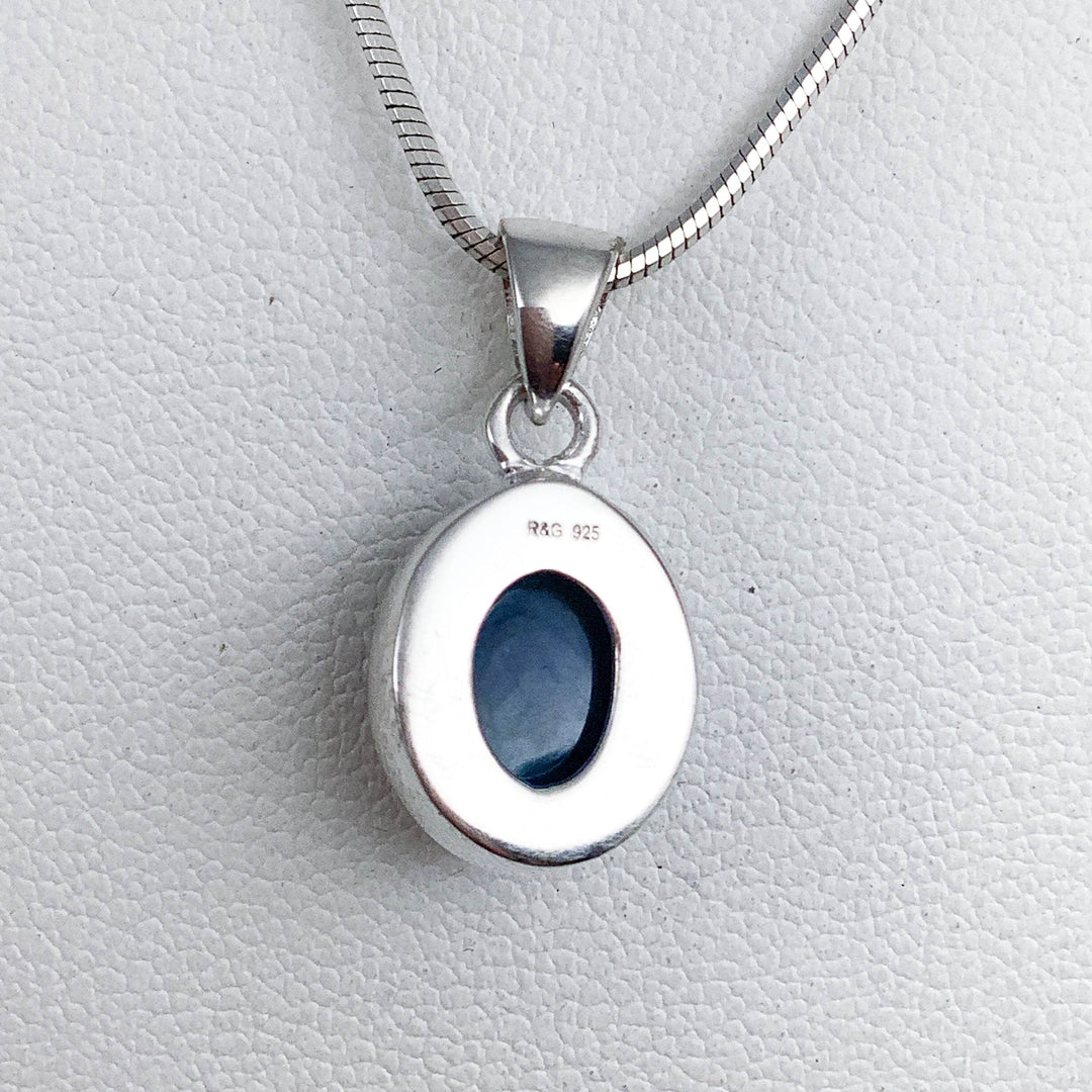 Black Ethiopian Opal Pendant - Rocks and Gems Canada