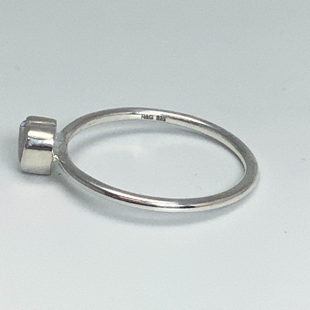 Australian Opal Heart Ring - Rocks and Gems Canada