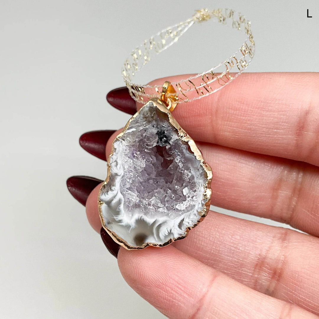 Geode Christmas Ornament - Rocks and Gems Canada