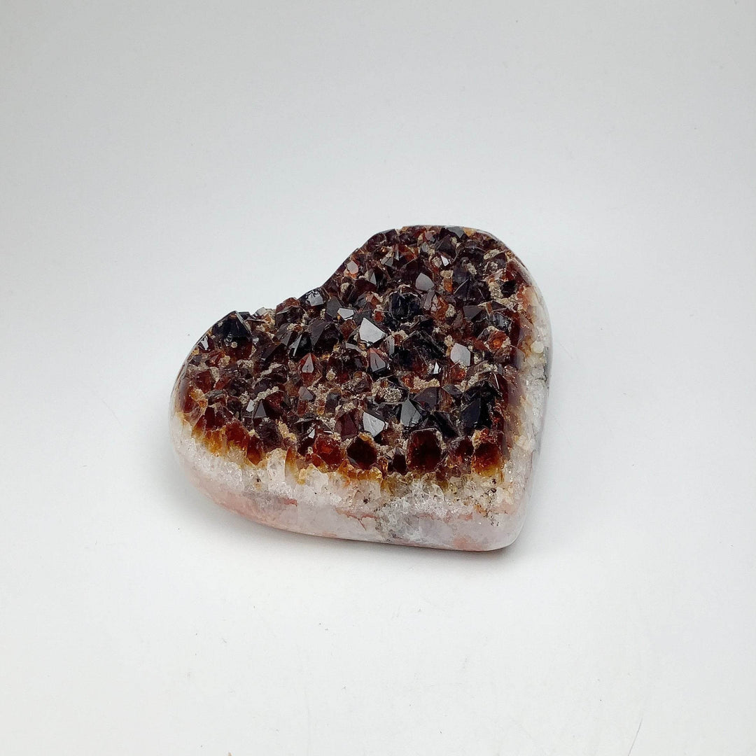 Citrine Druze Cluster Heart - Rocks and Gems Canada