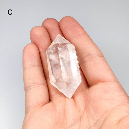 Double Terminated Clear Quartz Point - Rocks and Gems Canada