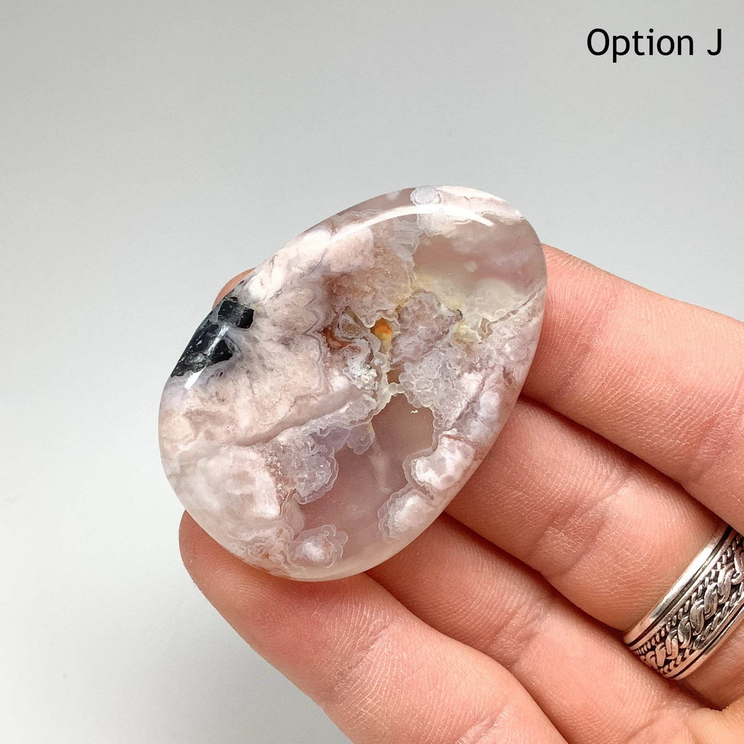 Worry Stone - Flower Agate - Rocks and Gems Canada