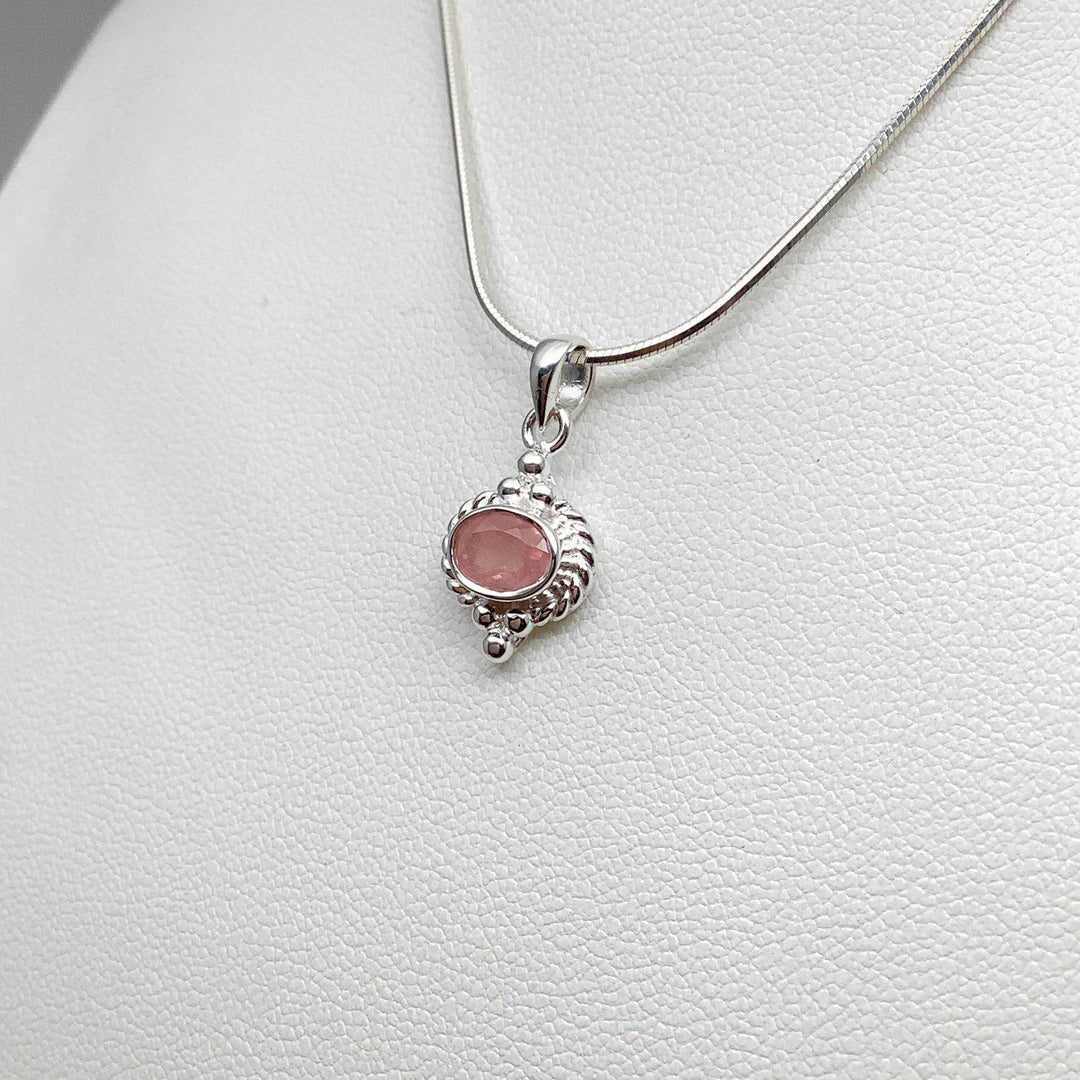 Rose Quartz Pendant - Rocks and Gems Canada