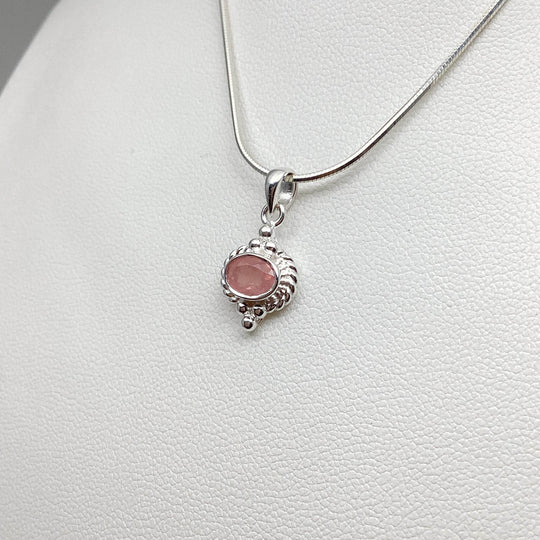 Rose Quartz Pendant - Rocks and Gems Canada