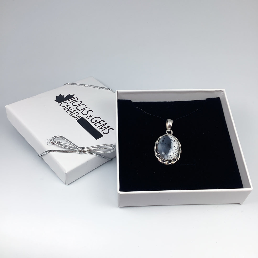 Dendritic Opal Pendant - Rocks and Gems Canada