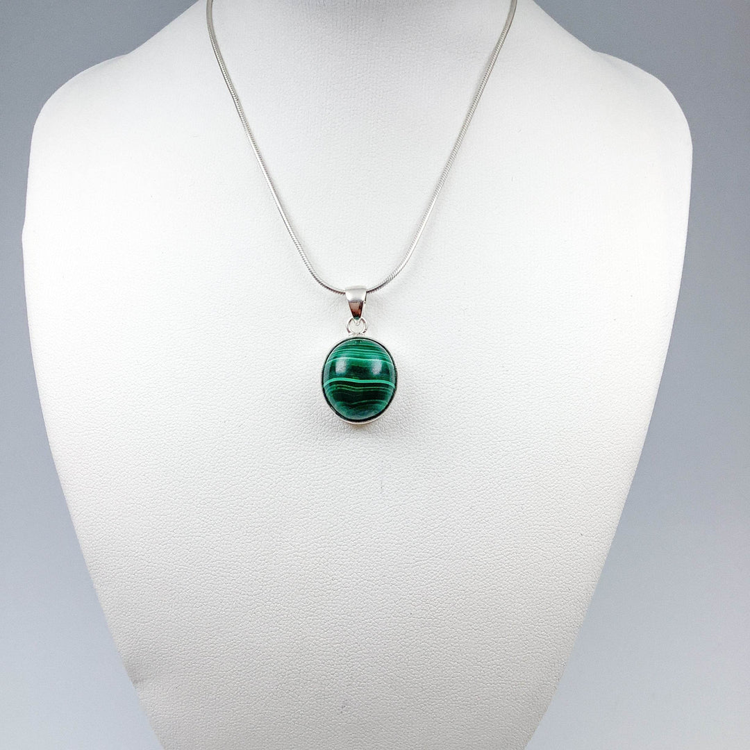 Malachite Pendant - Rocks and Gems Canada