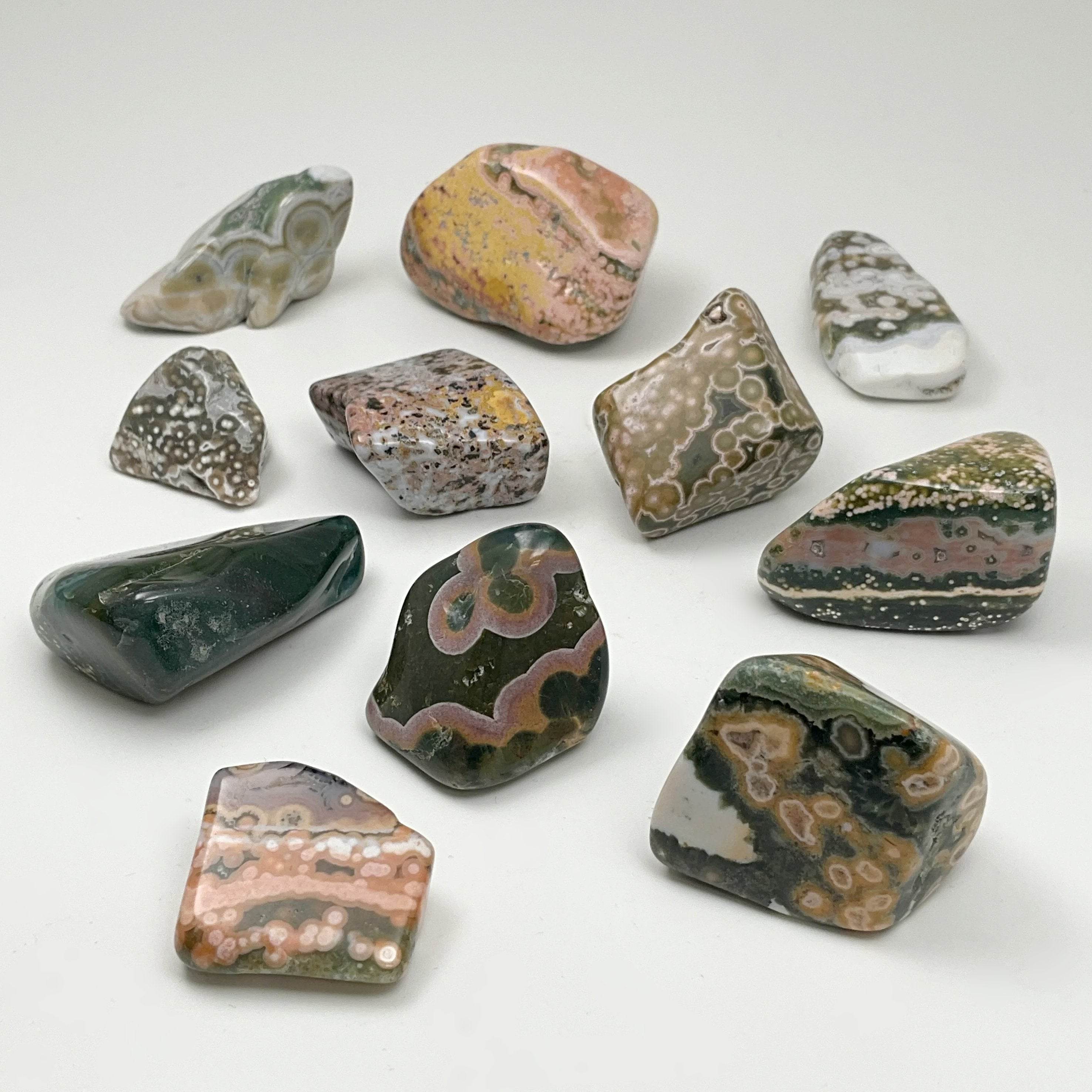 Ocean Jasper Tumble - Rocks and Gems Canada