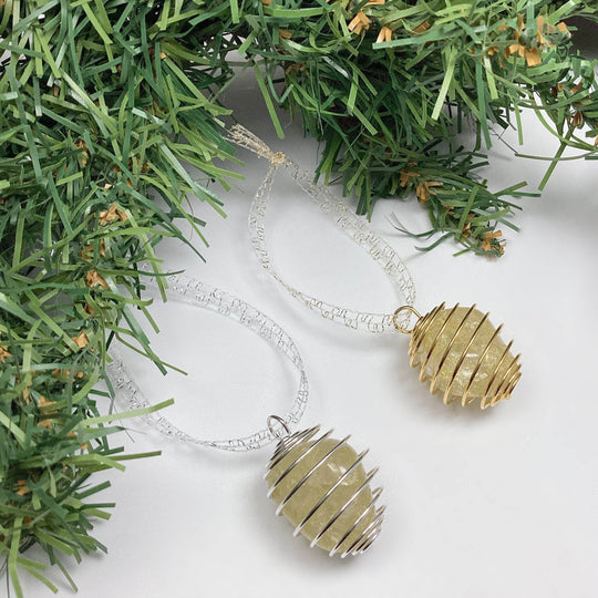 Spiral Gemstone Ornament - Rocks and Gems Canada