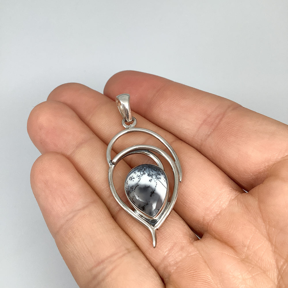 Dendritic Opal Pendant - Rocks and Gems Canada