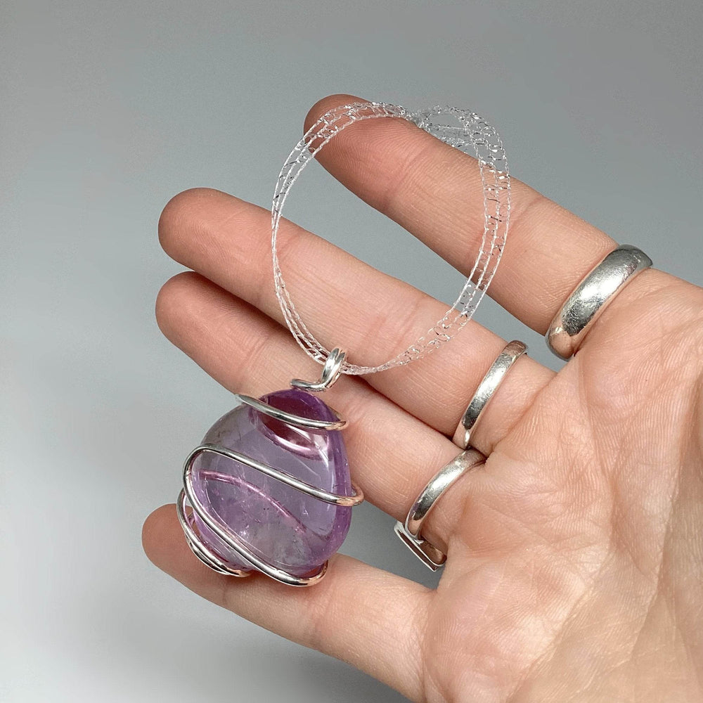 Wire Wrap Gemstone Christmas Ornament - Rocks and Gems Canada