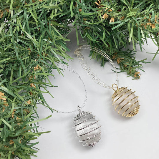 Spiral Gemstone Ornament - Rocks and Gems Canada