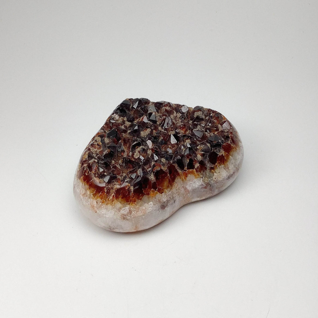 Citrine Druze Cluster Heart - Rocks and Gems Canada