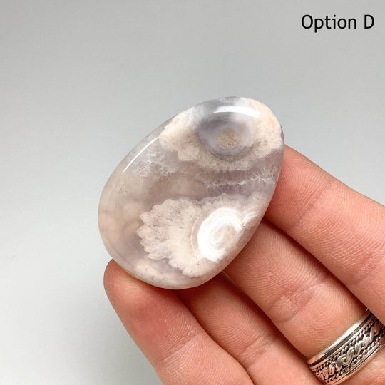 Worry Stone - Flower Agate - Rocks and Gems Canada