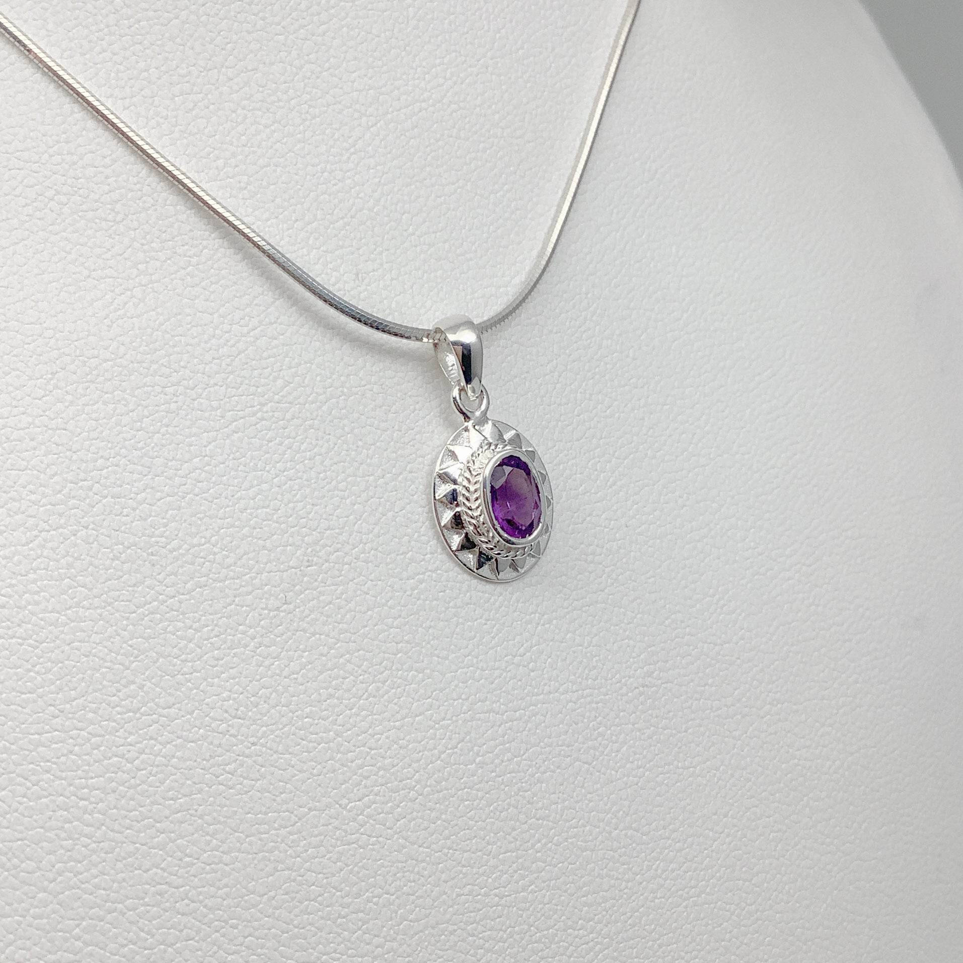 Amethyst Pendant - Rocks and Gems Canada