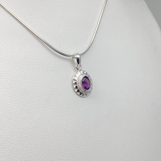 Amethyst Pendant - Rocks and Gems Canada
