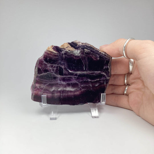 Fluorite Slice - Rocks and Gems Canada