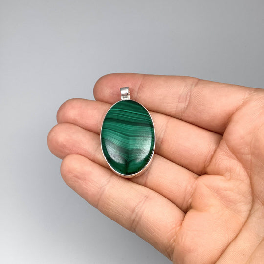 Malachite Pendant - Rocks and Gems Canada