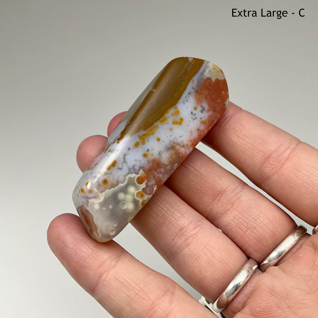 Ocean Jasper Tumble - Rocks and Gems Canada