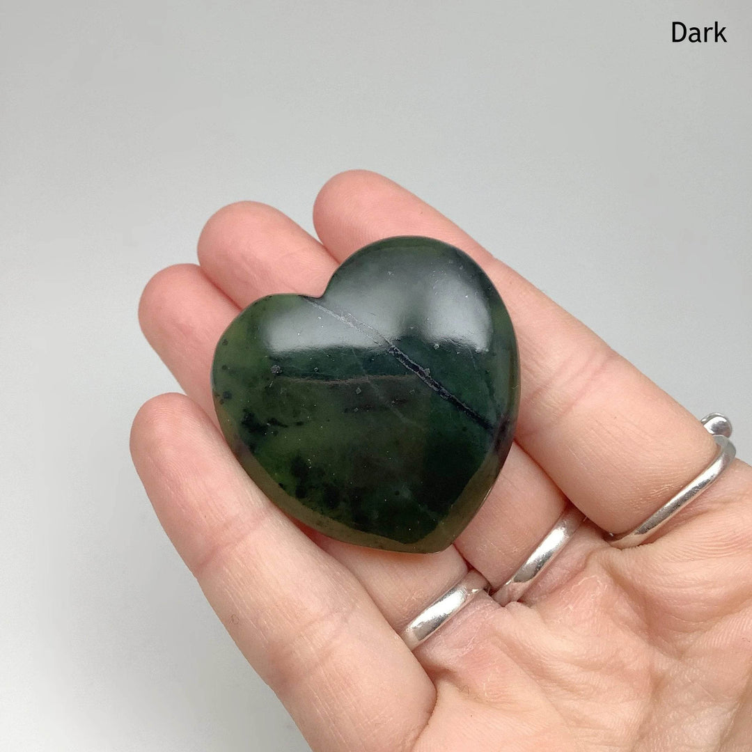 Canadian Jade Heart - Rocks and Gems Canada