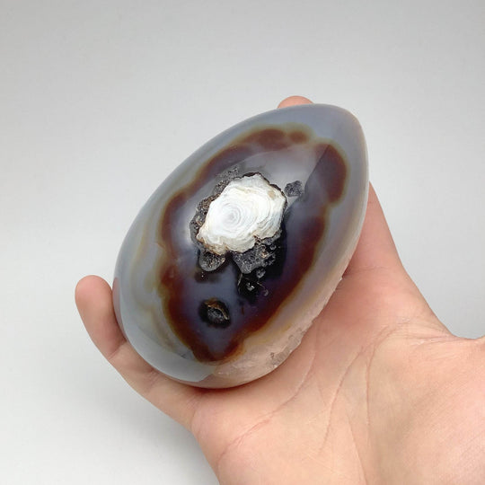 Agate Geode Egg - Rocks and Gems Canada