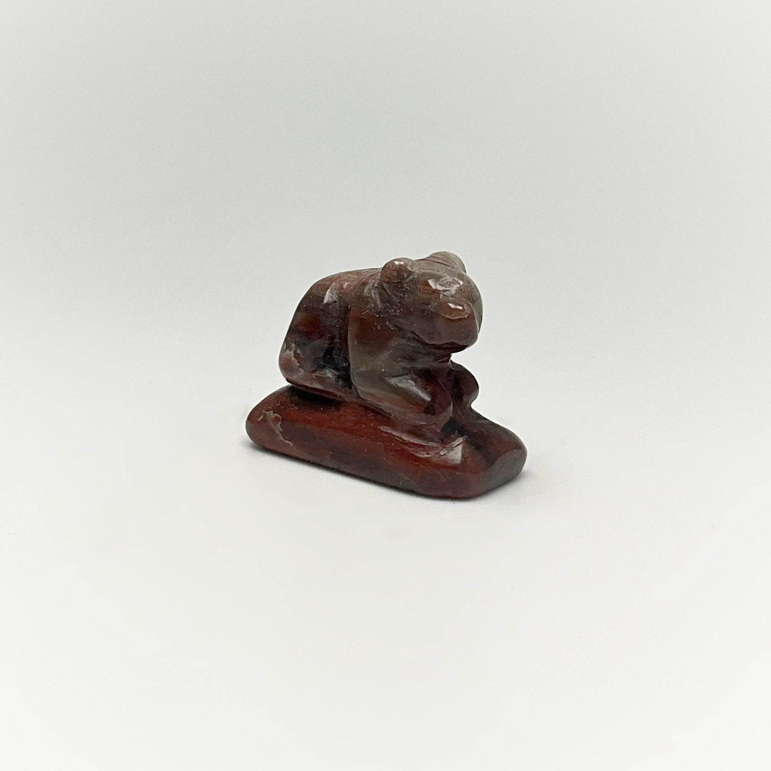 Alberta Jade Bear Carving - Rocks and Gems Canada