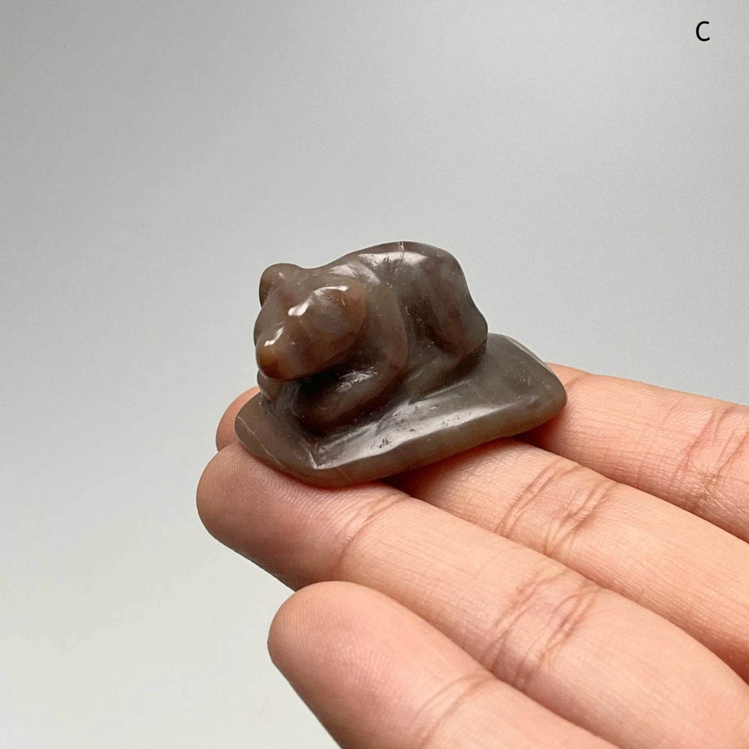 Alberta Jade Bear Carving - Rocks and Gems Canada