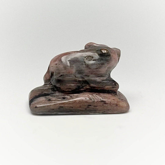 Alberta Jade Bear Carving - Rocks and Gems Canada