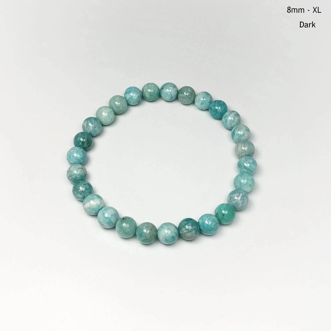 Amazonite Beaded Bracelet - Rocks and Gems Canada