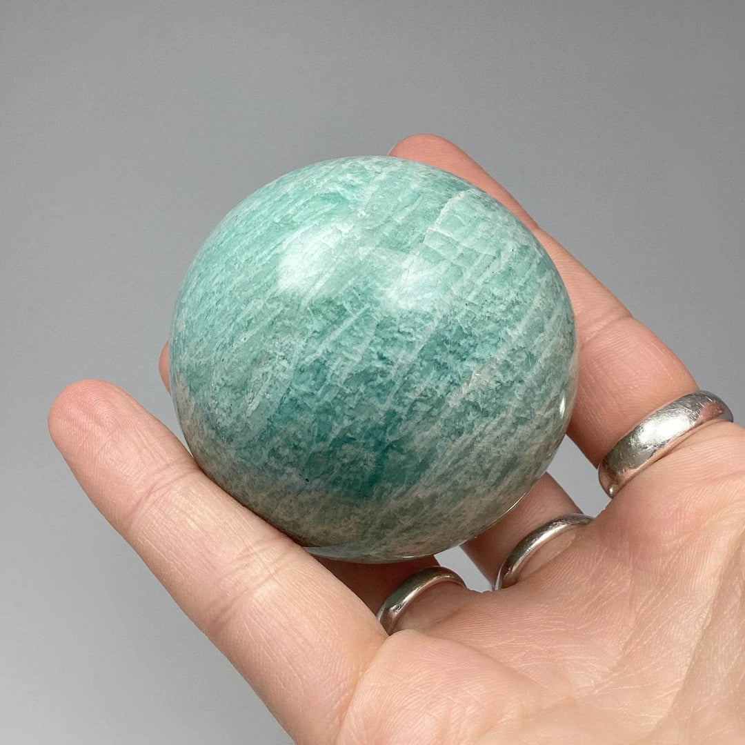 Amazonite Sphere - Rocks and Gems Canada