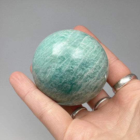Amazonite Sphere - Rocks and Gems Canada