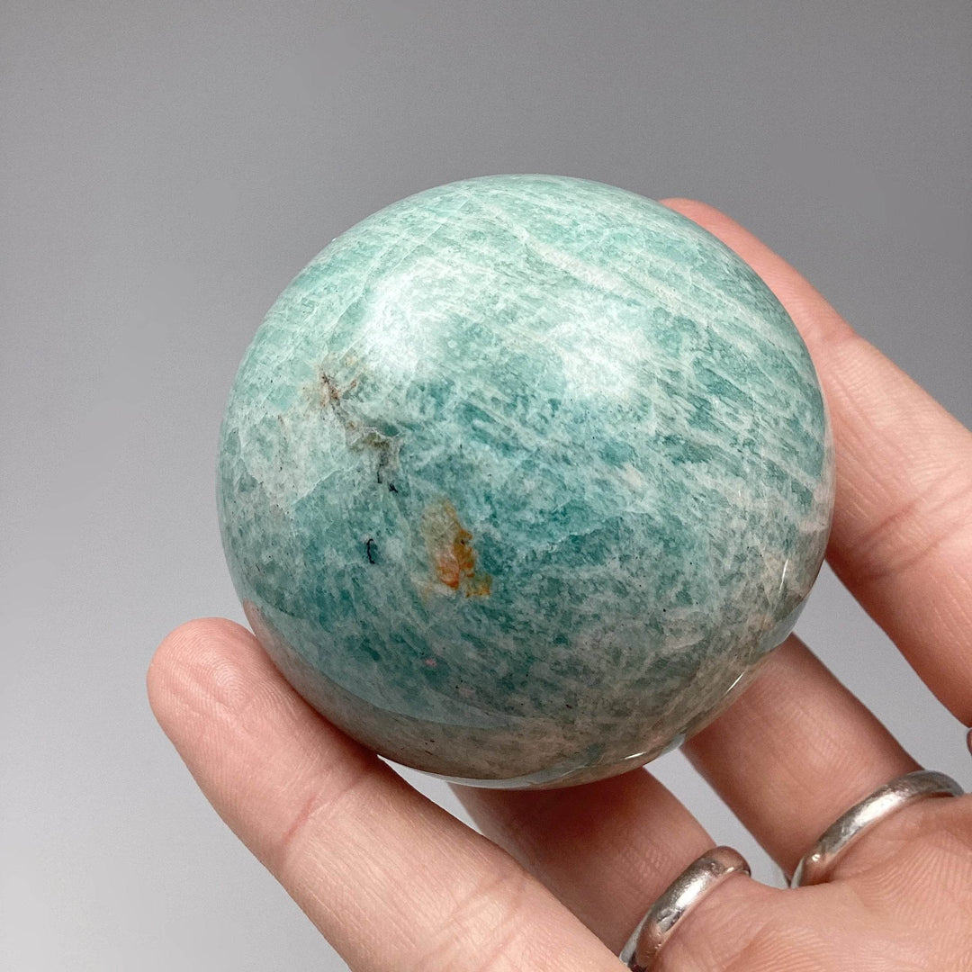 Amazonite Sphere - Rocks and Gems Canada