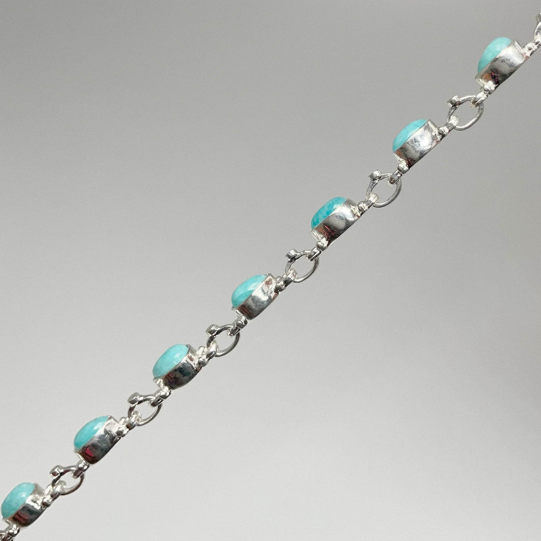 Amazonite Sterling Silver Bracelet - Rocks and Gems Canada