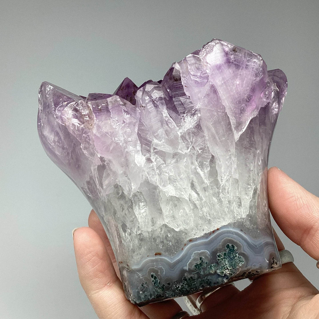 Amethyst Druze Flower - Rocks and Gems Canada