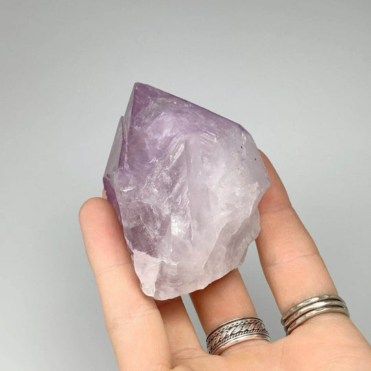 Amethyst Half Polished Point - Rocks and Gems Canada