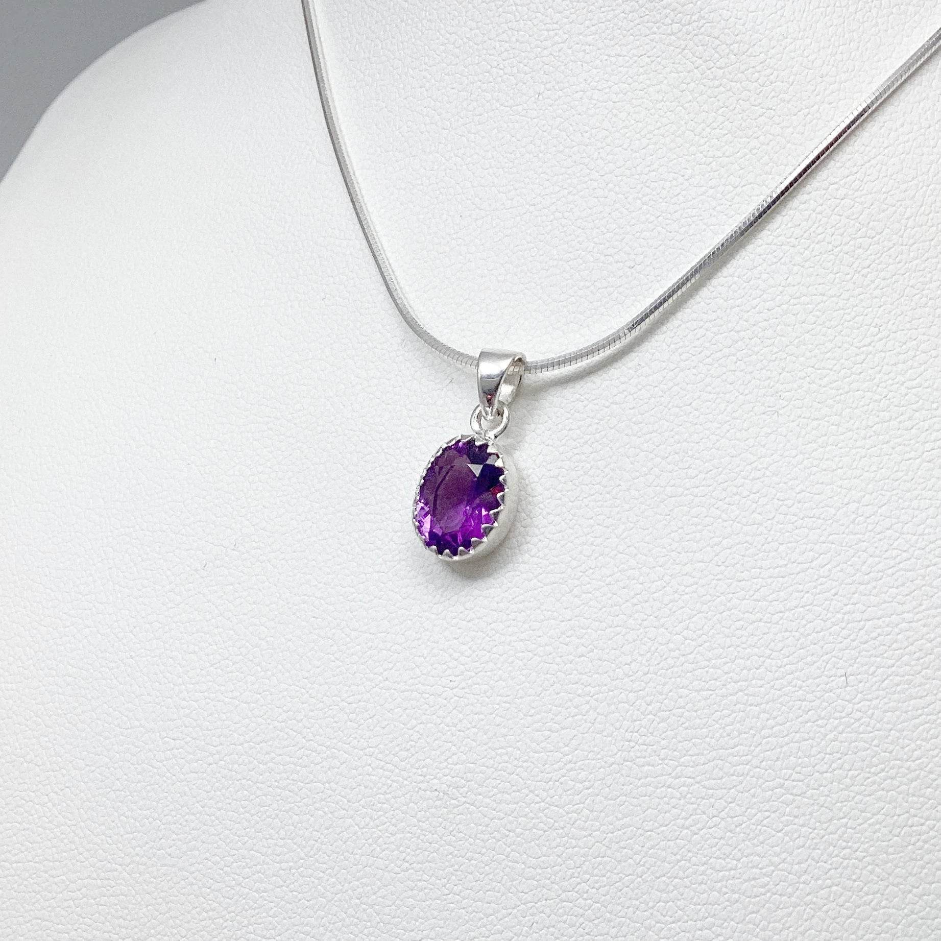 Amethyst Pendant - Rocks and Gems Canada